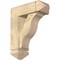 Ekena Millwork Funston Arts and Crafts Rough Sawn Bracket w/ Offset Brace, Douglas Fir, 6"W x 16"D x 20"H BKT0604X16X20FST03RDF - alternate 1